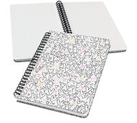 SIGEL Quaderno a spirale Jolie A5 con copertina rigida