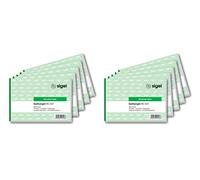 Sigel RC021/10 Blocco di Ricevute Formato A6 Orizzontale, 10 Pezzi