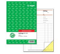 Sigel SD001 Order Book A5 2 x 40 Sheets Carbonless 1 Piece Pack of 1 A5, 2 x 40