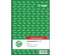 Sigel SD011 selbstdurchschreibend bolle di consegna A5, 2x40 fogli 1 pezzo