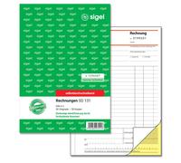 Sigel SD131 Invoices with Consecutive Numbering 1st and 2nd Printed sheets, non
