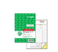 SIGEL SD133 Invoices Sequentially Numbered A6 2 x 50 Sheets Carbonless Copying P