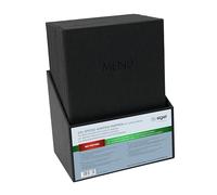 SIGEL SM200 Cartellina portamenù - 10 pezzo - incl. scatola di immagazzinamento - rilegatura a elastico - A4 - nero