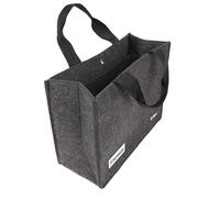 SIGEL Stromberg 90013 - Borsa business Stromberg Edition M, per computer portatile fino a 15,4 pollici, in feltro sintetico, grigio scuro, 36 x 28 x 15 cm