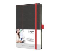 SIGEL Taccuino premium Conceptum A5 con copertina rigida