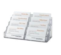 SIGEL VA138 Espositore per biglietti da visita, 8 scomparti, 1 pz