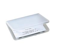 SIGEL VA140 Business Card Case, for up to 15 cards (max. 8,9 x 5,7 cm), transpar