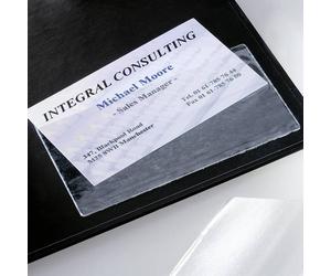 Sigel VZ115 Porta biglietto da visita autoadesivo Numero max. di schede:100 Sc