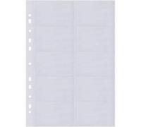 Sigel VZ351 Busta porta biglietti da visita DIN A4 Numero max. di schede:200 S