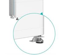 Sigenergy 11170033 SigenStor base di montaggio inclusa con coperture per l'inverter e piedi regolabili per il livellamento
