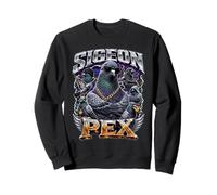 Sigeon Pex è Il miglior Funny Gen Alpha Pigeon Meme Felpa