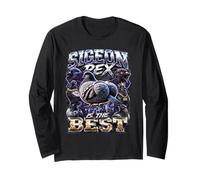 Sigeon Pex è Il miglior Funny Gen Alpha Pigeon Meme Maglia a Manica