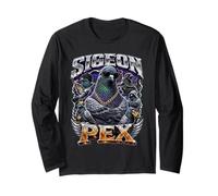 Sigeon Pex è Il miglior Funny Gen Alpha Pigeon Meme Maglia a Manica