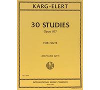 Sigfrid Karg-Elert-30 Studies Op 107