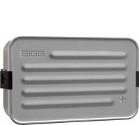 SIGG 8698.00 Scatola Rettangolare Nero Grigio Alluminio 145 mm 229 mm Lunchbox