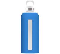 SIGG 8774.50 Star Electric Blue 0,85L Bottiglia Vetro con coperchio, Senza BPA