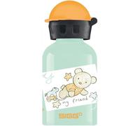 Sigg Bear Friend Borraccia Bambini 0.3 L, Borraccia Alluminio con Chiusura Ermetica e Priva di Sostanze Nocive, Borraccia Bimbi Super Leggera in Alluminio