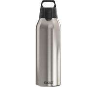 Sigg - Borraccia in acciaio inox - Shield One Brushed - Adatto per bevande gassate - A prova di perdite - Leggera - Senza BPA - Outdoor & Fitness - 1,5 l