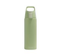 SIGG - Borraccia in acciaio inox - Shield ONE Eco Green - Adatto per bevande gassate - A prova di perdite - Leggerissima - Senza BPA - Outdoor & Fitness - Verde - 0,75L