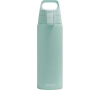 SIGG - Borraccia in acciaio inox - Shield One Milky Blue - Adatto per bevande gassate - A prova di perdite - Leggerissima - Senza BPA - Outdoor & Fitness - Blue - 0,75L