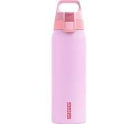 Sigg Borraccia in acciaio inox, Shield One Multicolor Petal, adatta per bevande gassate, a prova di perdite, leggera come una piuma, senza BPA, per attività all'aperto e fitness, rosa, 0,75 l