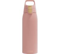 SIGG - Borraccia in acciaio inox - Shield One Peach - Adatto per bevande gassate - A prova di perdite - Leggerissima - Senza BPA - Outdoor & Fitness - Peach - 1L