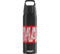 Sigg Borraccia in alluminio per bambini, con logo WMB ONE Kids Marvel, adatta per anidride carbonica, a prova di perdite, leggera come una piuma, priva di BPA, certificata ecologicamente, per sport e
