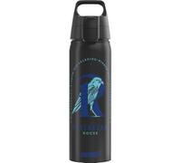 SIGG - Borraccia in alluminio - WMB One Ravenclaw - Made in Switzerland - Climate Partner - Adatto per bevande gassate - A prova di perdite - Senza BPA - Outdoor - Nero - 0,75 L