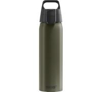 SIGG - Borraccia in alluminio - WMB One Roasted Green - Certificazione climatica - Adatto per bevande gassate - A prova di perdite - Leggero - Senza BPA - Outdoor - Verde - 0,75 L