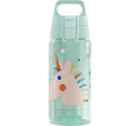 Sigg - Borraccia per Bambini - Viva One Unistars - Adatta per Bevande Gassate - Anti-goccia - Lavabile in Lavastoviglie - Senza BPA - Per Sport e Scuola - Blu - 0,5L