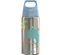 Sigg - Borraccia Termica Bambini - Shield One Therm Bevande gassate - Ermetica - Lavabile in lavastoviglie - Senza BPA - Acciaio inossidabile riciclato al 90% - 0,5L