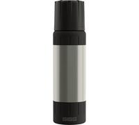 SIGG - Borraccia Termica in Acciaio Inox Spazzolato- Thermos Alpine Star con Bicchiere - 20h Caldo, 72h Freddo - Compatta e Resistente - Antigoccia, Senza BPA - Outdoor, Campeggio & Escursioni - 0,75L