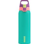 SIGG - Borraccia termica - Shield Therm One Multicolor Reef - Bevande gassate - A prova di perdite - Lavabile in lavastoviglie - Senza BPA - 90% acciaio inossidabile riciclato - 0,75 L