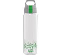 Sigg - Borraccia Tritan - Total Clear ONE - Perfetta Per Bevande Gassate - Lavabile In Lavastoviglie - Ermetica - Leggera - Resistente Ai Graffi - Senza BPA - 0,75L - Green