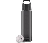 Sigg - Borraccia Tritan - Total Color ONE antracite - Adatto per bevande gassate - Lavabile in lavastoviglie - A tenuta stagna - Peso piuma BPA Free - 0,75 L