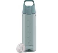 Sigg - Borraccia Tritan - Total Color One Morning Blue - Adatto per bevande gassate - Lavabile in lavastoviglie - A prova di perdite - Leggero - Senza BPA - Blu - 0,6L