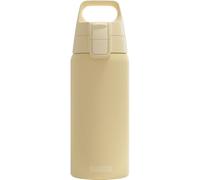 SIGG - Bottiglia termica - Shield Therm ONE Opti Yellow 0.5 L | A prova di perdite, Adatta a bevande gassate, 5h caldo & 36h freddo, Lavabile in lavastoviglie, Senza BPA, Giallo chiaro