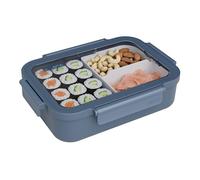 SIGG Contenitore per il pranzo Nimo L Deep Blue - Contenitore per il pane - leggero - 2 in 1 - senza BPA - blu - 1 l