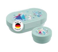 Sigg LUMO Kids - Contenitore per il pranzo Disney Frozen Winter Plus, ciotola interna e contenitore per snack a prova di perdite, adatto al microonde e alla lavastoviglie, senza BPA, leggero, per