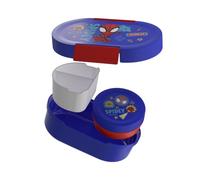 Sigg LUMO Kids - Contenitore per il pranzo Disney Spidey Plus, ciotola interna e contenitore per snack a prova di perdite, adatto al microonde e alla lavastoviglie, senza BPA, leggero, per scuola