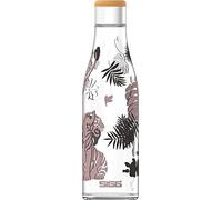 Sigg Metis Sumatra Borraccia vetro (0.6 L), Borraccia piccola senza plastica e BPA, Borraccia ermetica resistente al calore, In collaborazione con One Tree Planted