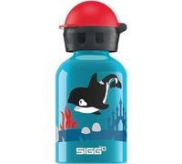 Sigg Orca Family Borraccia Bambini 0.3 L, Borraccia Alluminio con Chiusura Ermetica e Priva di Sostanze Nocive, Borraccia Bimbi Super Leggera in Alluminio