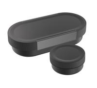 SIGG Set Lunch Box Lumo L Black - Contenitore per il pane con contenitore extra - Contenitore leggero - 2 in 1 - senza BPA - Nero - 1 l