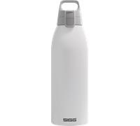 Sigg shield therm one fiaschetta sottovuoto in acciaio inox isolata sottovuoto da 1,5 litri, bianco