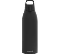 Sigg shield therm one fiaschetta sottovuoto in acciaio inox isolata sottovuoto da 1,5 litri nero