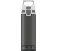 Sigg Total Color Anthracite Borraccia Tritan (0,6 L), Borraccia Ermetica e Priva di Sostanze Nocive, Leggerissima e Robusta Borraccia Design in Tritan