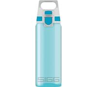 Sigg Total Color Aqua Borraccia Tritan (0,6L), Borraccia Ermetica e Priva di Sostanze Nocive, Leggerissima e Robusta Borraccia Design in Tritan