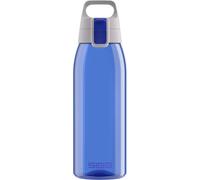 SIGG Total Color Blue Borraccia Tritan (1 L), Borraccia Ermetica Priva di Sostanze Nocive, Leggerissima e Robusta Borraccia Design in Tritan