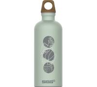 Sigg Traveller MyPlanet Repeat (0.6 L) Borraccia alluminio, Borraccia ecologica ed ermetica, Pratica borraccia sportiva e leggerissima, Made in Switzerland