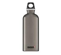 SIGG Traveller Smoked Pearl 1000 ml Trekking Perlato Alluminio Tappo 8623.30